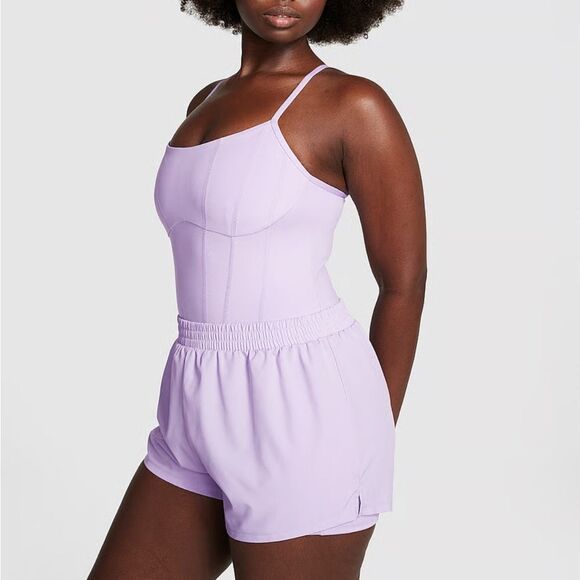 Victoria's Secret Lavender Romper - Picture 1 of 11